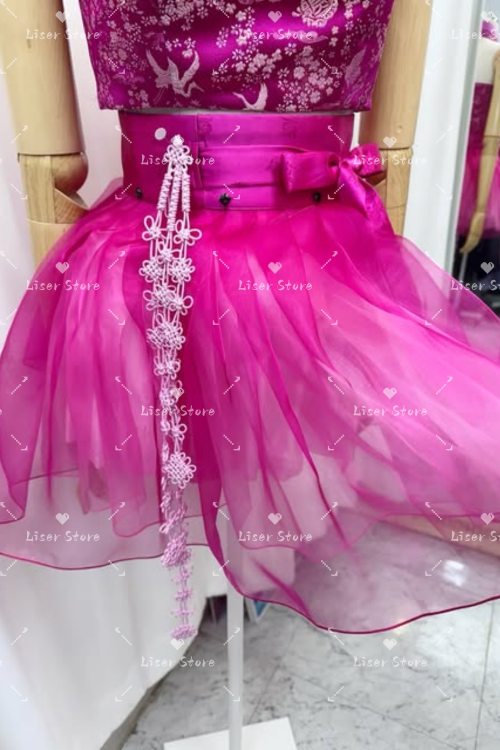Vestido Hanbok Curto Moderno L - Modern Korean Lifestyle avaliação e preço